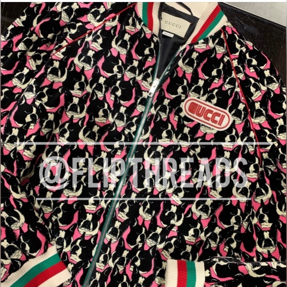 100% Authentic Gucci bomber jacket